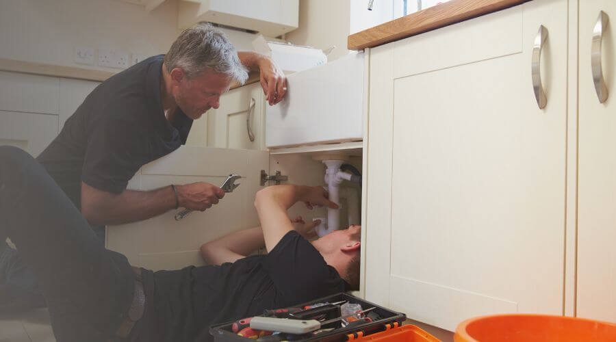 Professional sink repair in Washington, MI